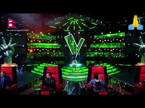 Akanchya Thapa~ Aja Bara Haate~ The Voice Of Nepal S2 .2019