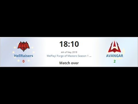 HellRaisers vs AVANGAR Highlights (0:2) WePlay! Forge of Masters Season 1 Finals (04.05.2019)