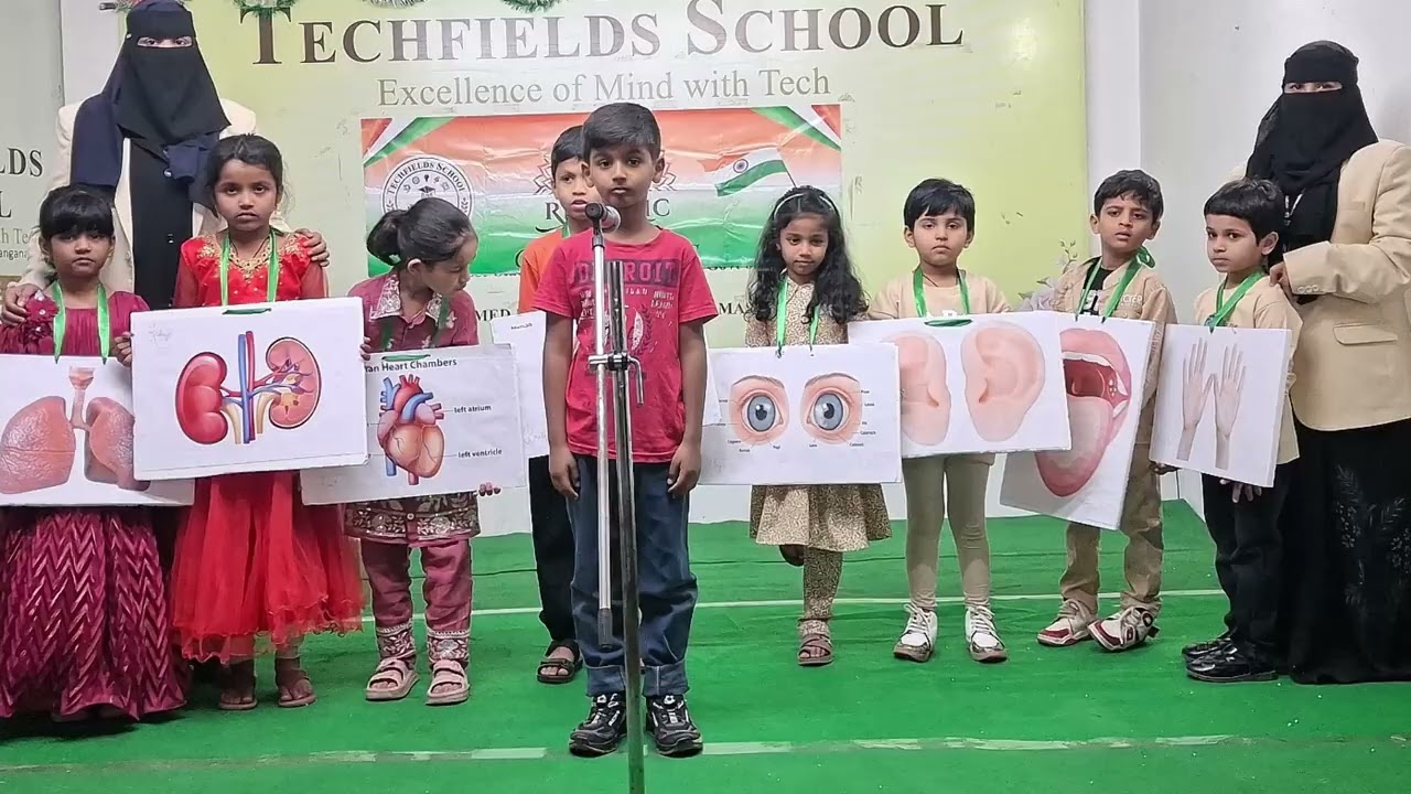 Republic Day Celebrations @ Techfields School Part -2 (Pre Primary)