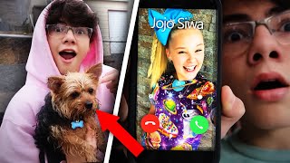 I KIDNAPPED JOJO SIWA’S DOG!! (JOJO CALLED ME) *BOW BOW IS MINE*