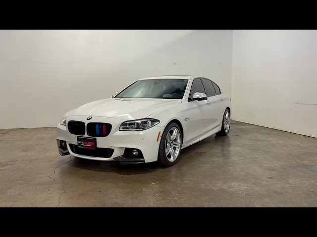 2014 BMW 5 SERIES SEDAN V8, TWIN TURBO, 4.4 LITER 550I SEDAN 4D