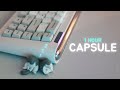 CAPSULE 1 Hour Typing Sounds ASMR (No Mid-roll Ads)