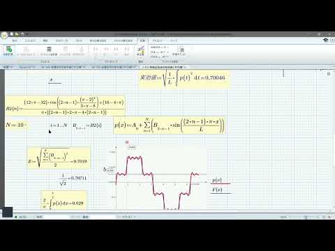 EC-166 How to make  ac waveforms and calculate the RMS and Average values.