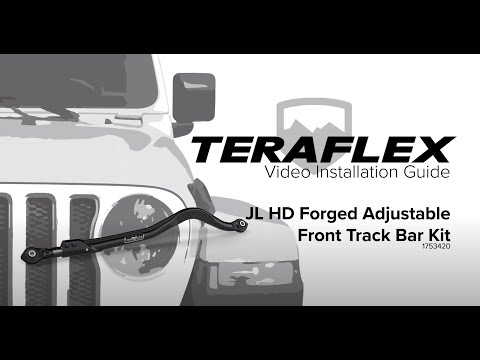 JL/JLU: Alpine IR Front Track Bar | TeraFlex Install