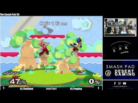 SP15 Losers Top 8 - CL|TheCheat (Luigi) vs CL|Yingling (Falco)