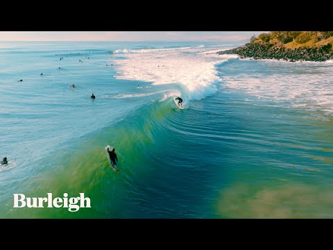 Glassy Morning At Burleigh Heads - Sunday 12 May 2024