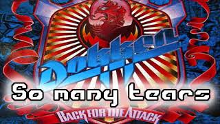 Dokken - So many tears