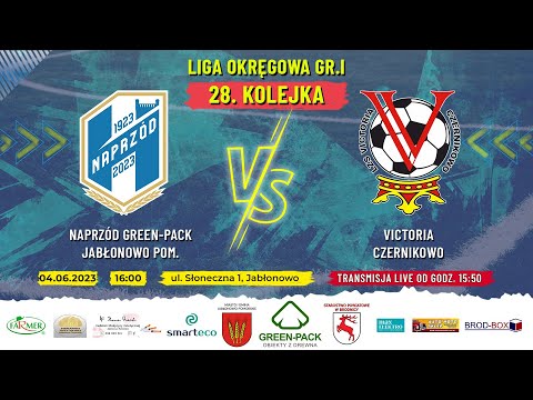 NAPRZÓD GREEN-PACK JABŁONOWO POM. - VICTORIA CZERNIKOWO, V LIGA, GR.1