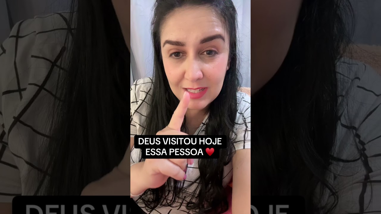 DEUS ESTÁ VISITANDO ALGUÉM DA SUA FAMÍLIA😇