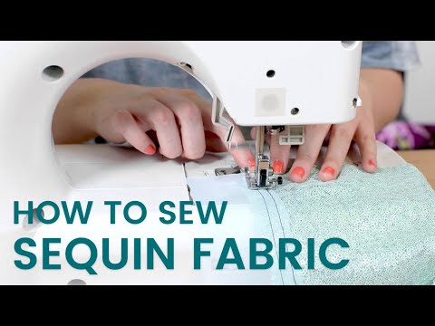 How to sew sequin fabric