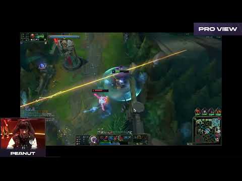 GenG Peanut Wukong clean escape Pro View | T1 vs GenG | LCK Spring Finals 2023