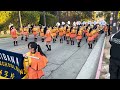 2025 Rose Parade Ready Kyoto Tachibana Senior High School Brass Band Warming Up