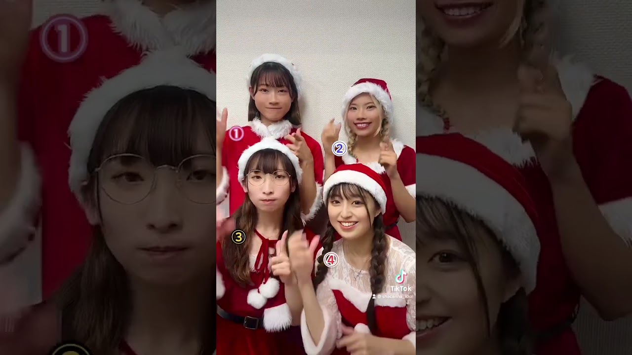 これぞ私達らしさ🧑‍🎄❣️#変顔女子 #アリアナグランデ #santatellme #クリスマス #しゃかりぃな