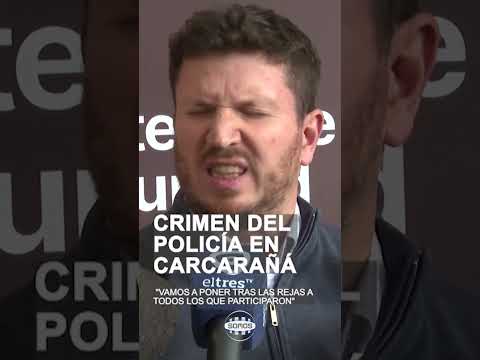 🚨 DETIENEN A DOS SOSPECHOSOS POR EL ASESINATO DEL POLICÍA DAMIÁN LÓPEZ EN CARCARAÑÁ 🚨