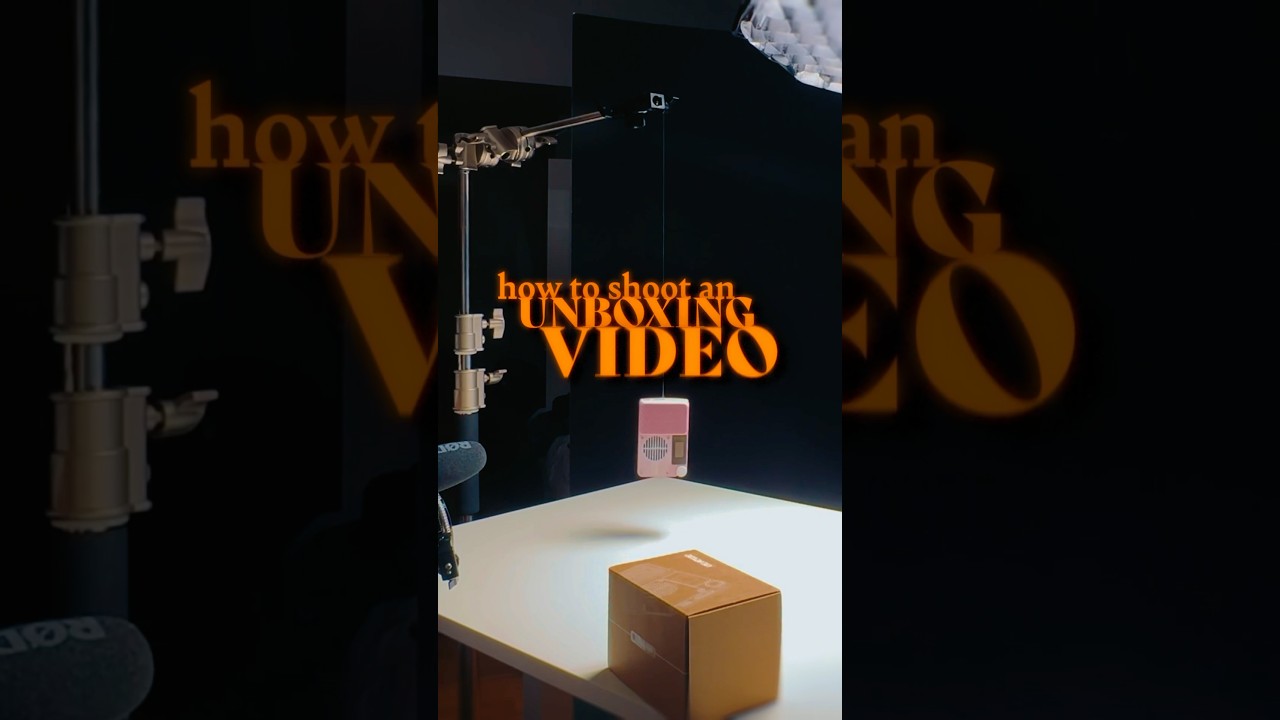 Steal this for your next unboxing video #cinematic #unboxing