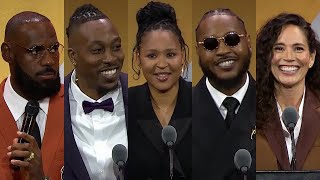 Dwight Howard - Sylvia Fowles - Micky Arison - Maya Moore - Danny Crawford - Billy Donovan - Carmelo Anthony - Sue Bird - LeBron James