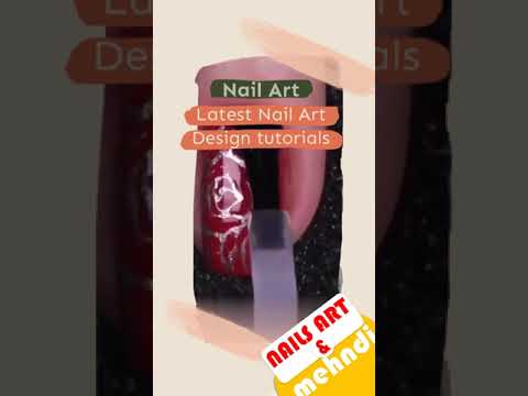 Mehndi and nail art designs Video