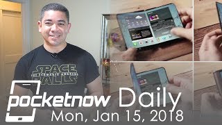 Samsung Galaxy X shown off, Galaxy S9 battery worries &amp; more - Pocketnow Daily