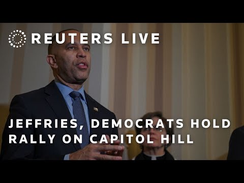 LIVE: Jeffries, Democrats hold 'Rally to Save the Civil Service' on Capitol Hill