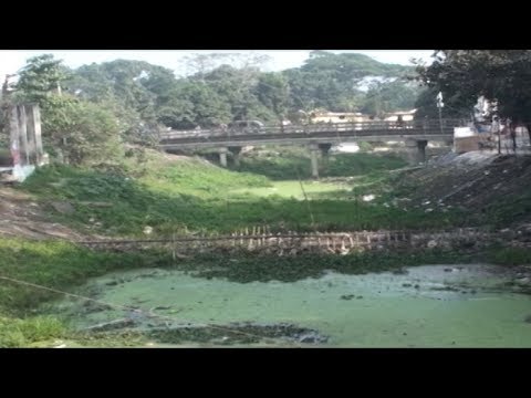 মানিকঞ্জের শহড়রক্ষা খালের বেহাল দশা