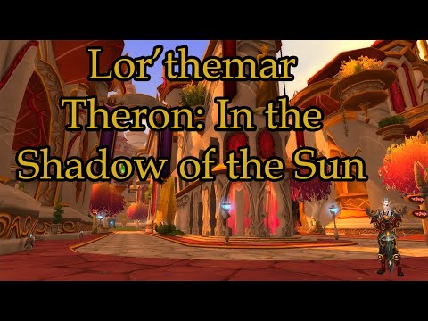 "Lor'themar Theron: In the Shadow of the Sun" by Sarah Pine - Merely a Book Club Reading
