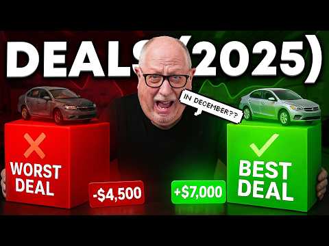 The 5 BEST & WORST Year-End Car Deals (2025)
