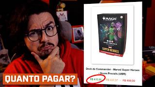 ANÁLISE DOS PREÇOS DE COMMANDER DE MARVEL SUPER HEROES