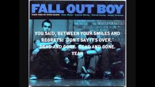Fall Out Boy - Calm Before The Storm Lyrics