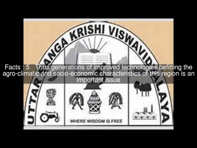 North Bengal Agricultural University video #1