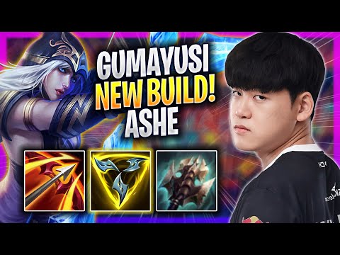 GUMAYUSI TRIES NEW ASHE BUILD! - T1 Gumayusi Plays Ashe ADC vs Kai'sa! | Season 2023