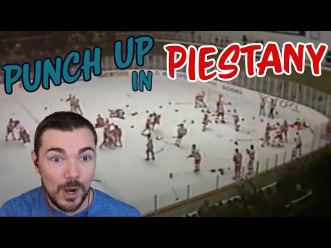 Australian reacts to 1987 Canada vs Russia bench clearing hockey brawl!