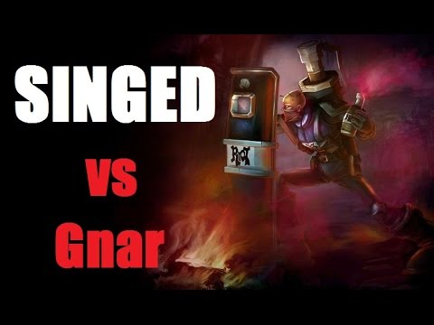 Singed vs Gnar - It's all Muscle Memory