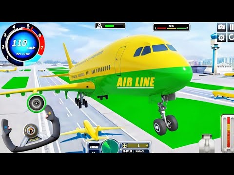 Flight Airplane City Pilot Simulator - Plane Boeing Emergency Landing - Android Gameplay