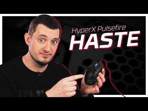 HyperX Pulsefire Haste Black-Red USB