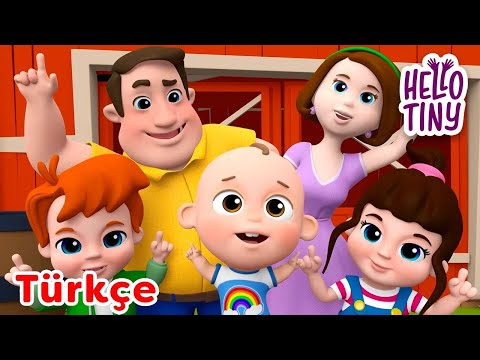 Bir Küçük Parmak Şarkısı | Bebekler için şarkılar | Hello Tiny Türkçe