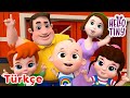 Bir Küçük Parmak Şarkısı Bebekler Için şarkılar Hello Tiny Türkçe