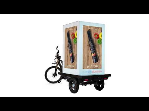 Plongez au coeur de la braderie de Eghezée avec les vélos publicitaires | EYE Screen