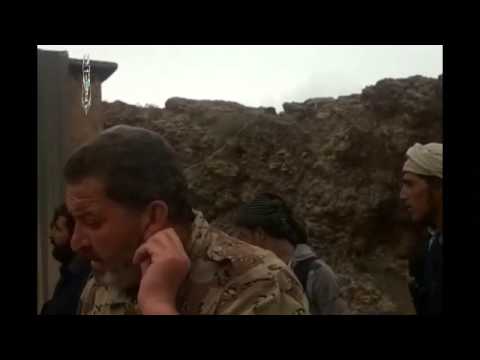 جولة ميدانية مع العقيد محمد الاسعد قائد الفرقة 69 قوات خاصة في تل مطوق الكبير  بعد السيطرة على التل