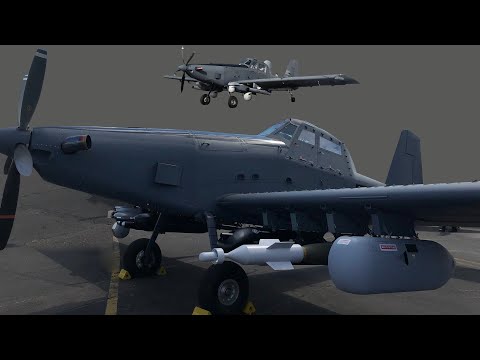 Finally! The Air Force received its New Super Light Attack Plane