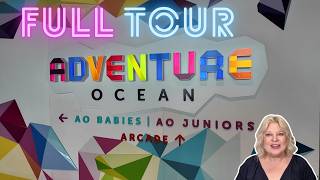 Freedom of the Seas Adventure Ocean Tour: Deck 12 Walkthrough @RoyalCaribbean