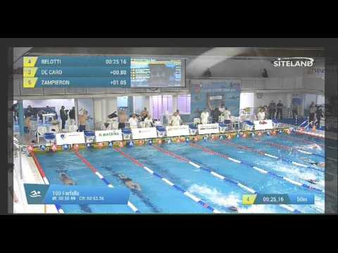 Eliminatorie 2 dei 100 Farfalla  Assoluti Maschi Agonisti - 17 Memorial Chiara Giavi