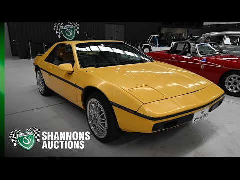 1985 Pontiac Fiero SE V6 Coupe (RHD) - 2022 Shannons Spring Timed Online Auction