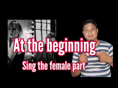 At the beginning - Donna Lewis and Richard Marx (Male Part Only)