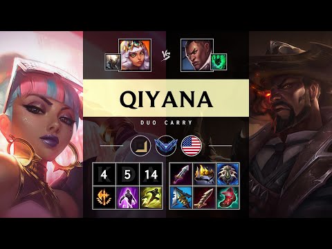 Qiyana ADC vs Lucian - NA Diamond Patch 25.14