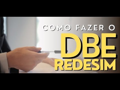 PREENCHENDO DBE REDESIM - COMO FAZER DBE COMPLETO