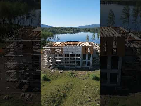 $15,000,000 Lakefront Mansion Built From Nothing 🌊🏡 | Insane Drone Build Transformation