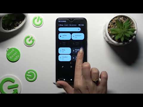 How to Turn On / Off Auto Rotate Screen on ZTE Blade A53+