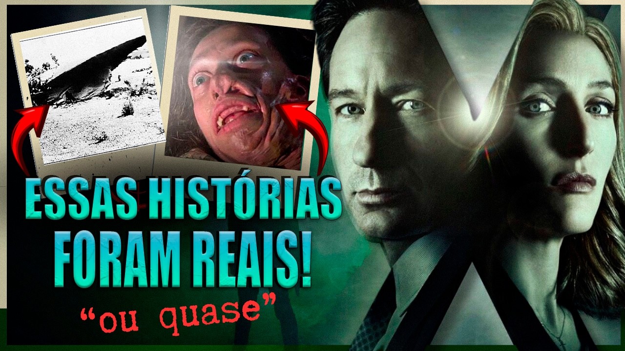 A VERDADE CHOCANTE SOBRE AS HISTÓRIAS REAIS DE ARQUIVO X 😱