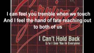 Survivor - I Can't Hold Back with Lyrics