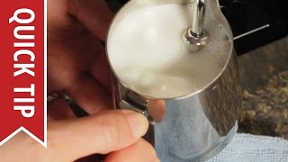 How to Auto-Froth Milk for Lattes
